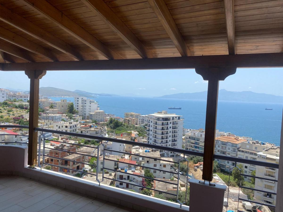 Blue Breeze Attic Apartments Sarande Ngoại thất bức ảnh