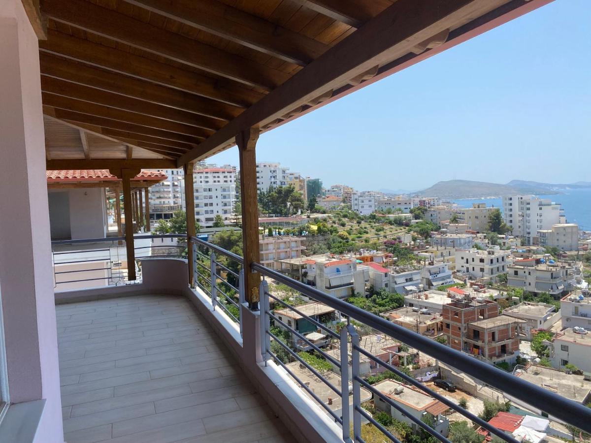 Blue Breeze Attic Apartments Sarande Ngoại thất bức ảnh