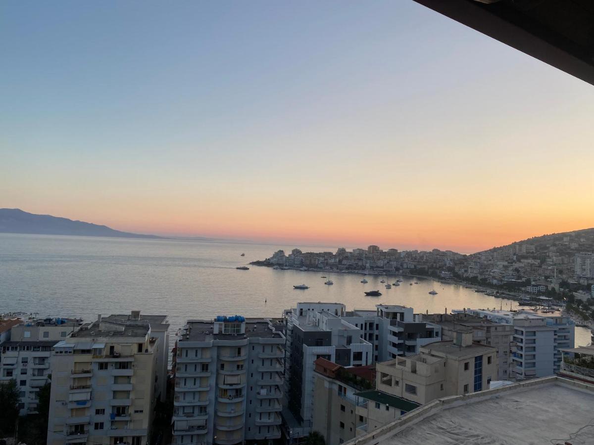 Blue Breeze Attic Apartments Sarande Ngoại thất bức ảnh